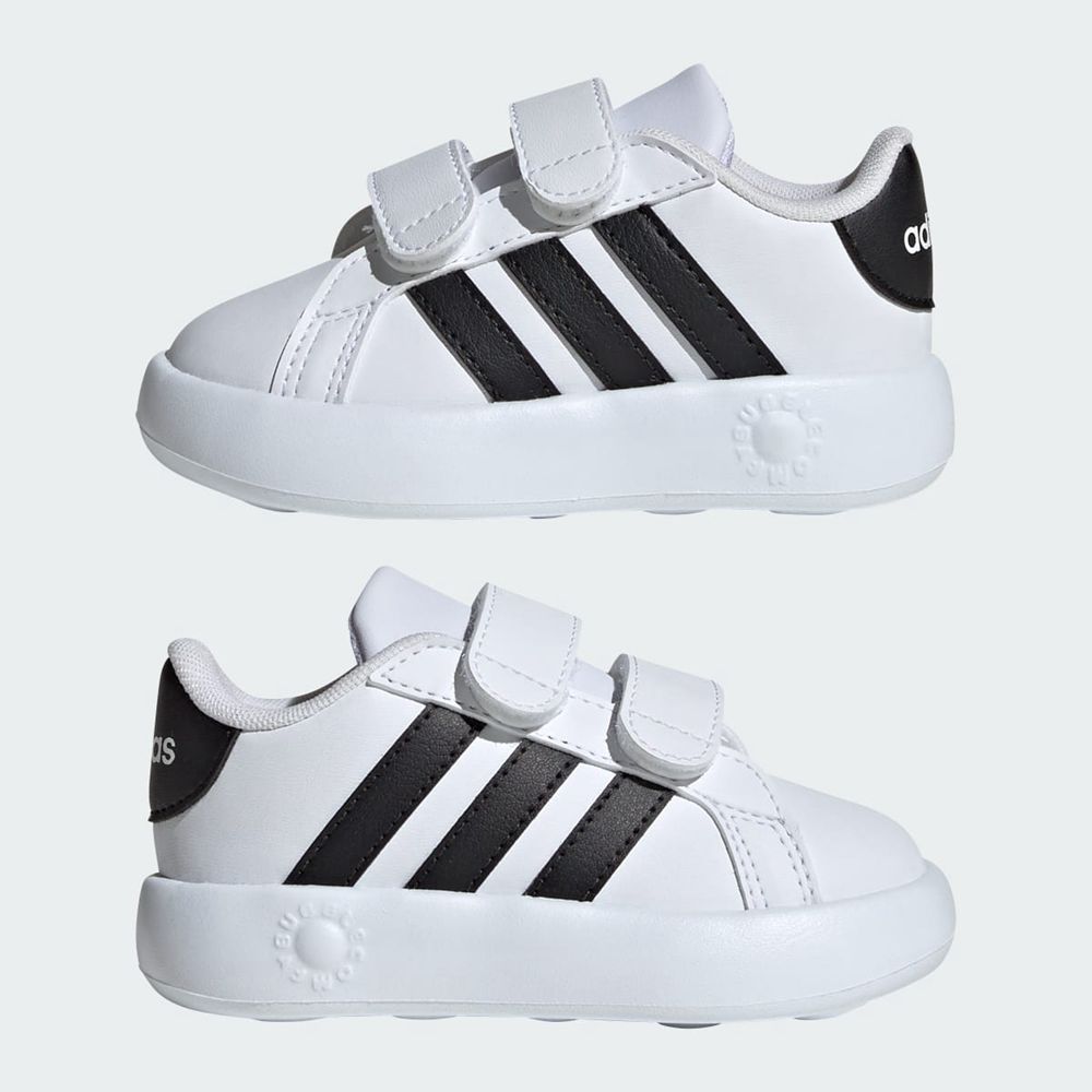 Basket Adidas Grand Court 2.0 Blanche Noir Enfant | GIL-58145329