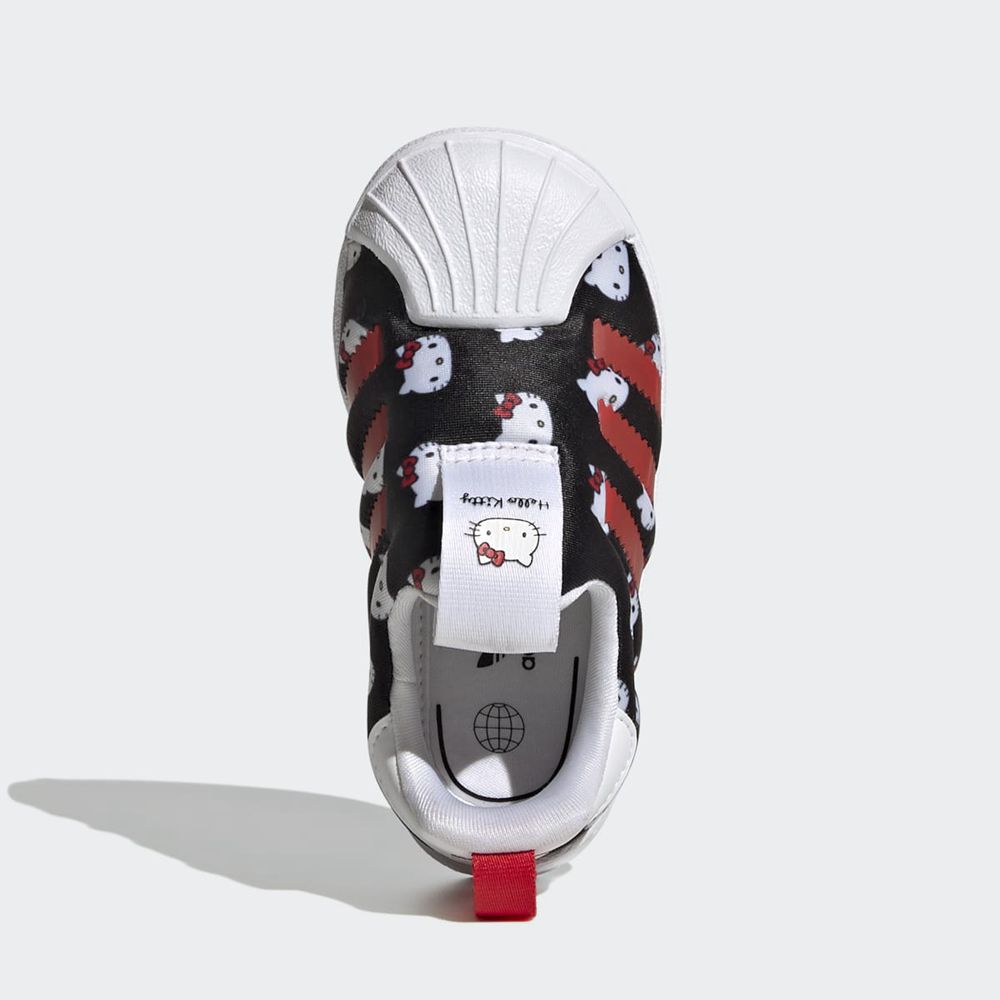 Basket Adidas Hello Kitty Superstar 360 Blanche Noir Rouge Enfant | EMB-81898004