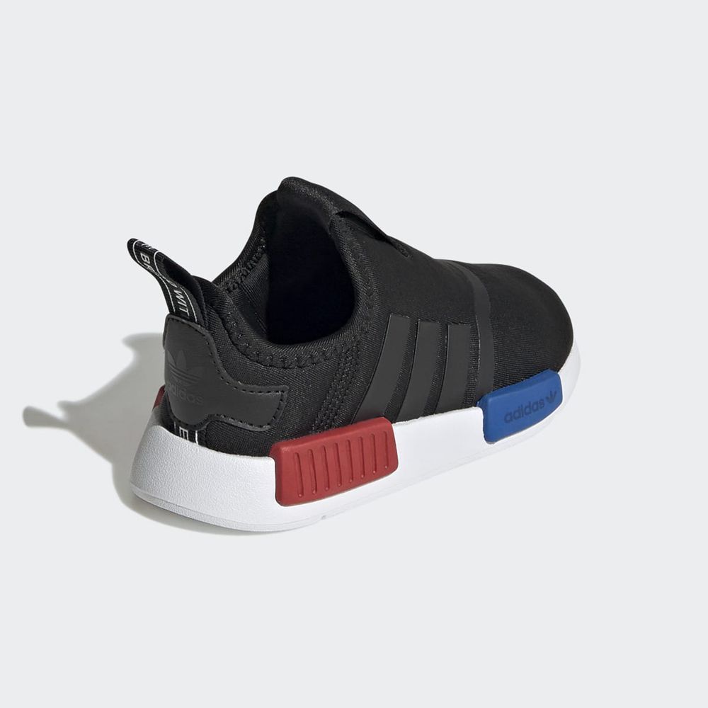 Basket Adidas NMD 360 Noir Blanche Rouge Enfant | UBJ-12505990