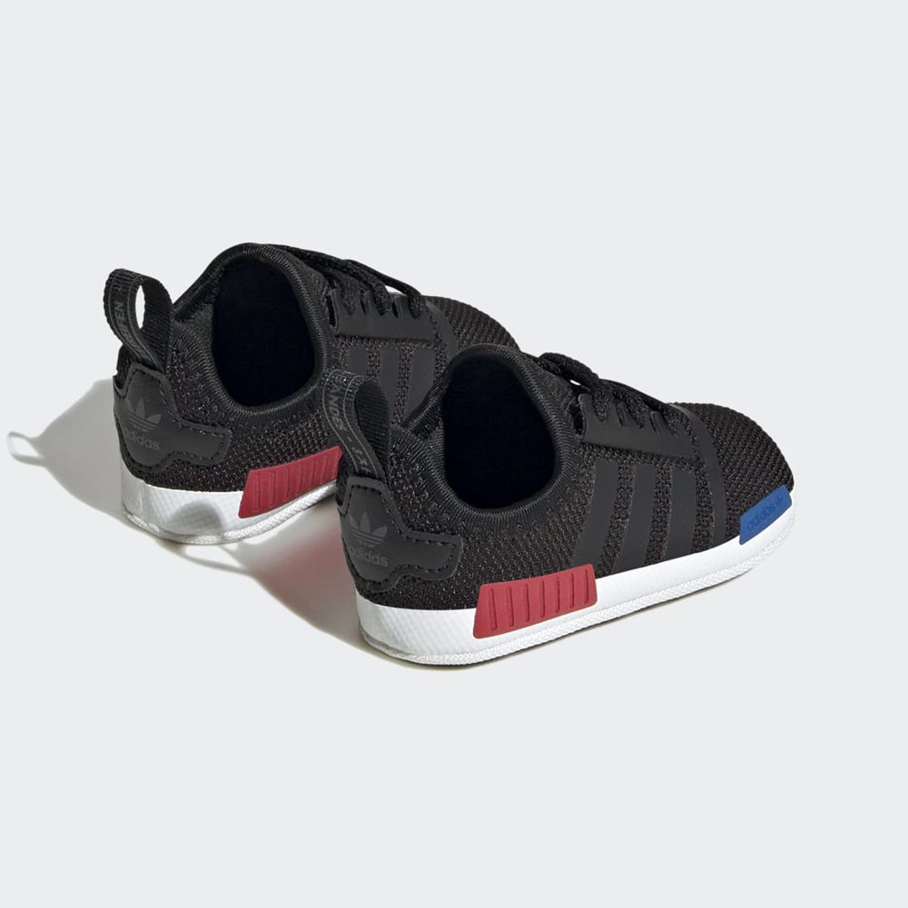 Basket Adidas NMD Noir Grise Enfant | GYA-55083766