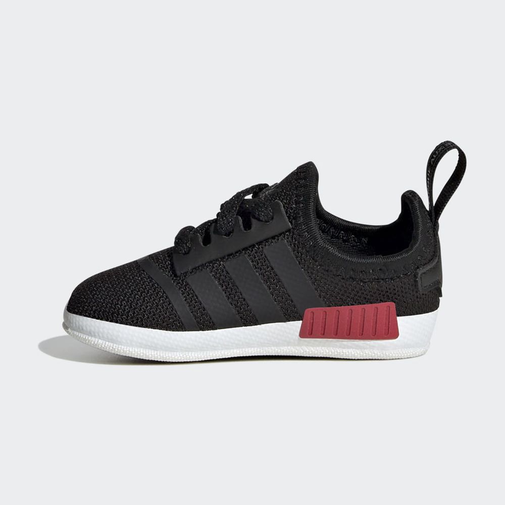 Basket Adidas NMD Noir Grise Enfant | GYA-55083766