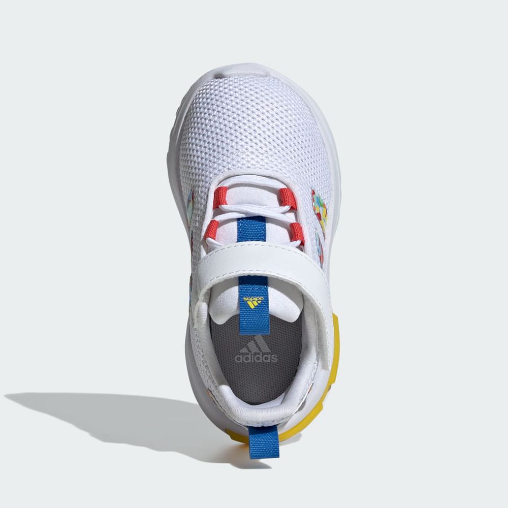 Basket Adidas Racer TR23 Blanche Rouge Bleu Enfant | PUB-47693624