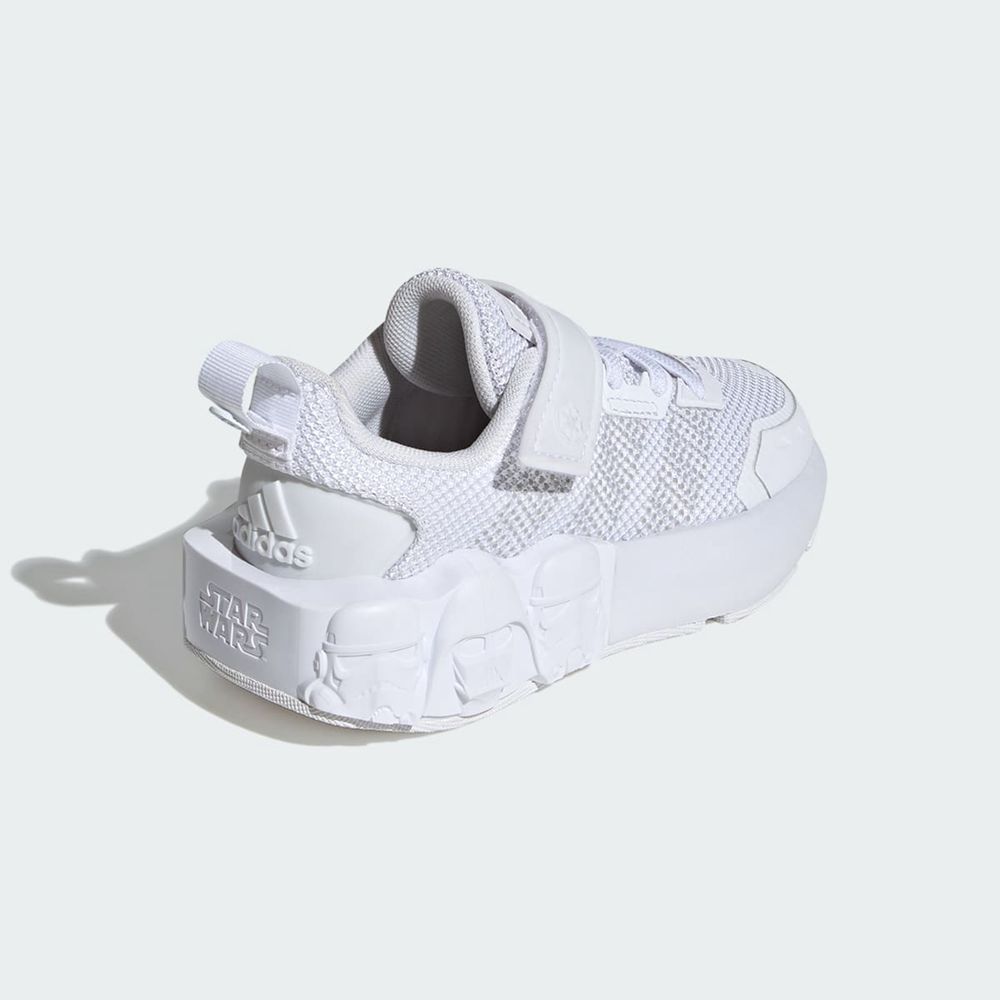 Basket Adidas Star Wars Runner Blanche Grise Enfant | BZP-14475843