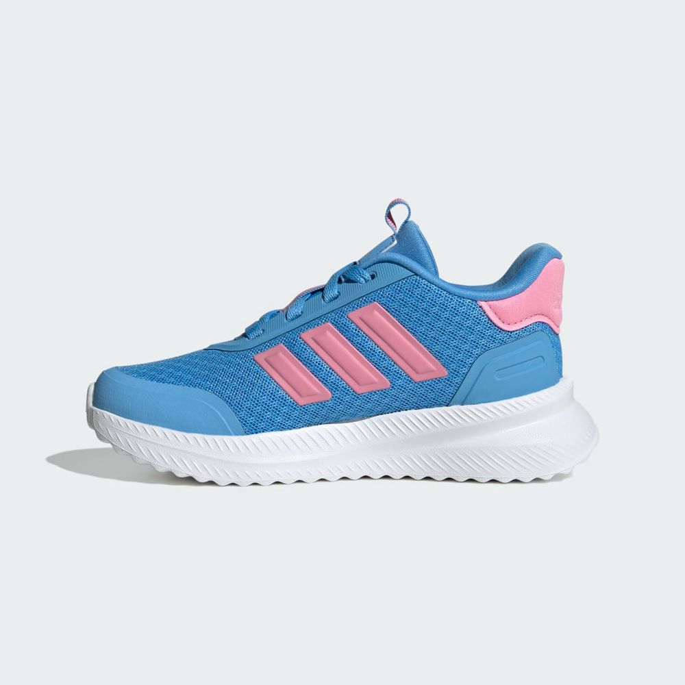 Basket Adidas X_PLRPATH Bleu Rose Blanche Enfant | YUZ-61154648