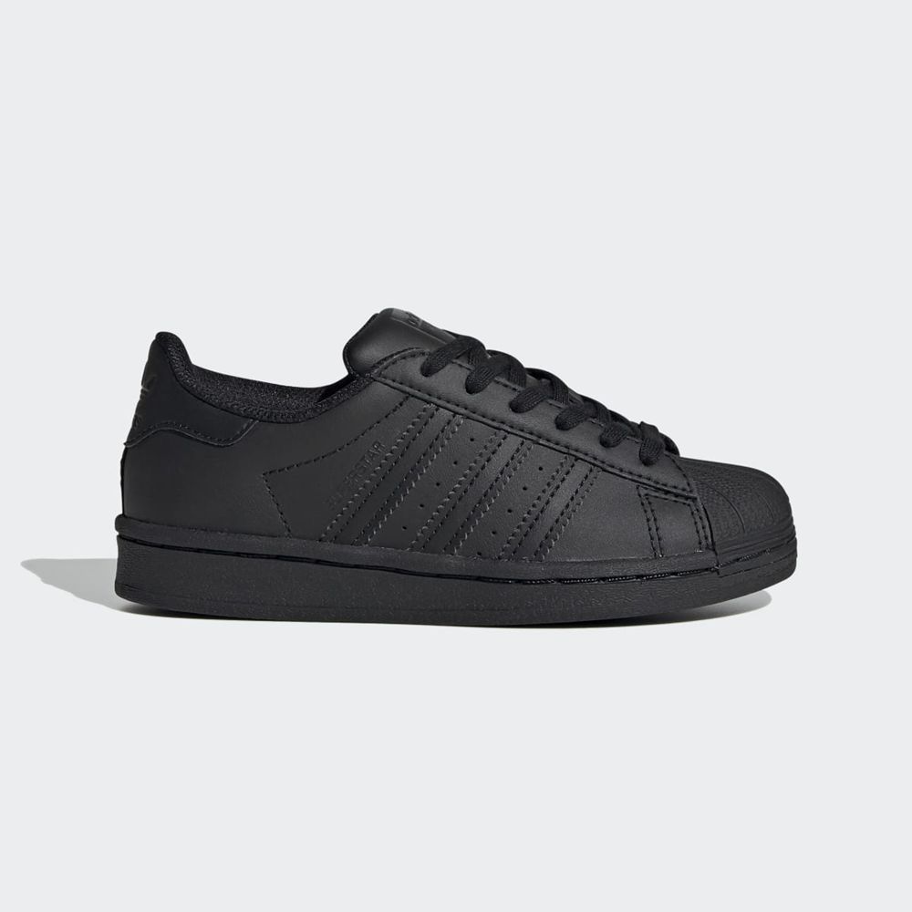 Basket Adidas Superstar Noir Enfant | BNF-64352240