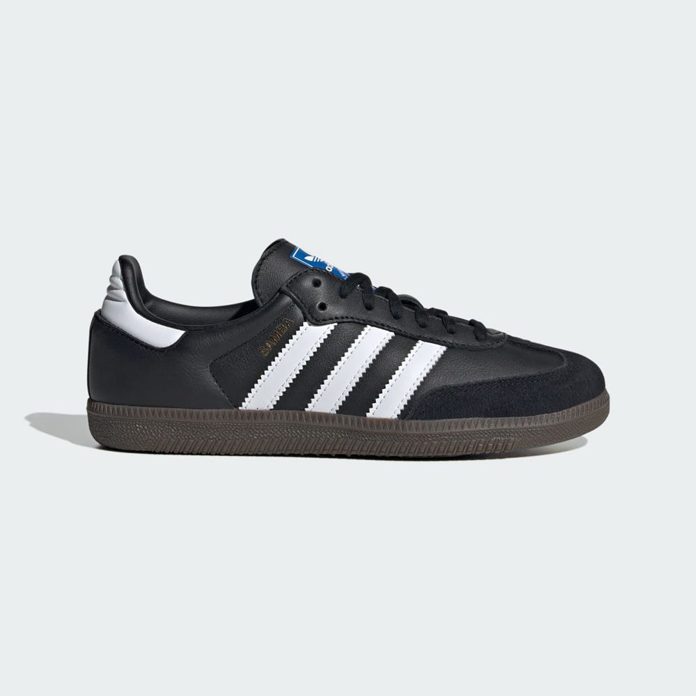 Basket Adidas Samba OG Noir Blanche Enfant | KJB-25986779