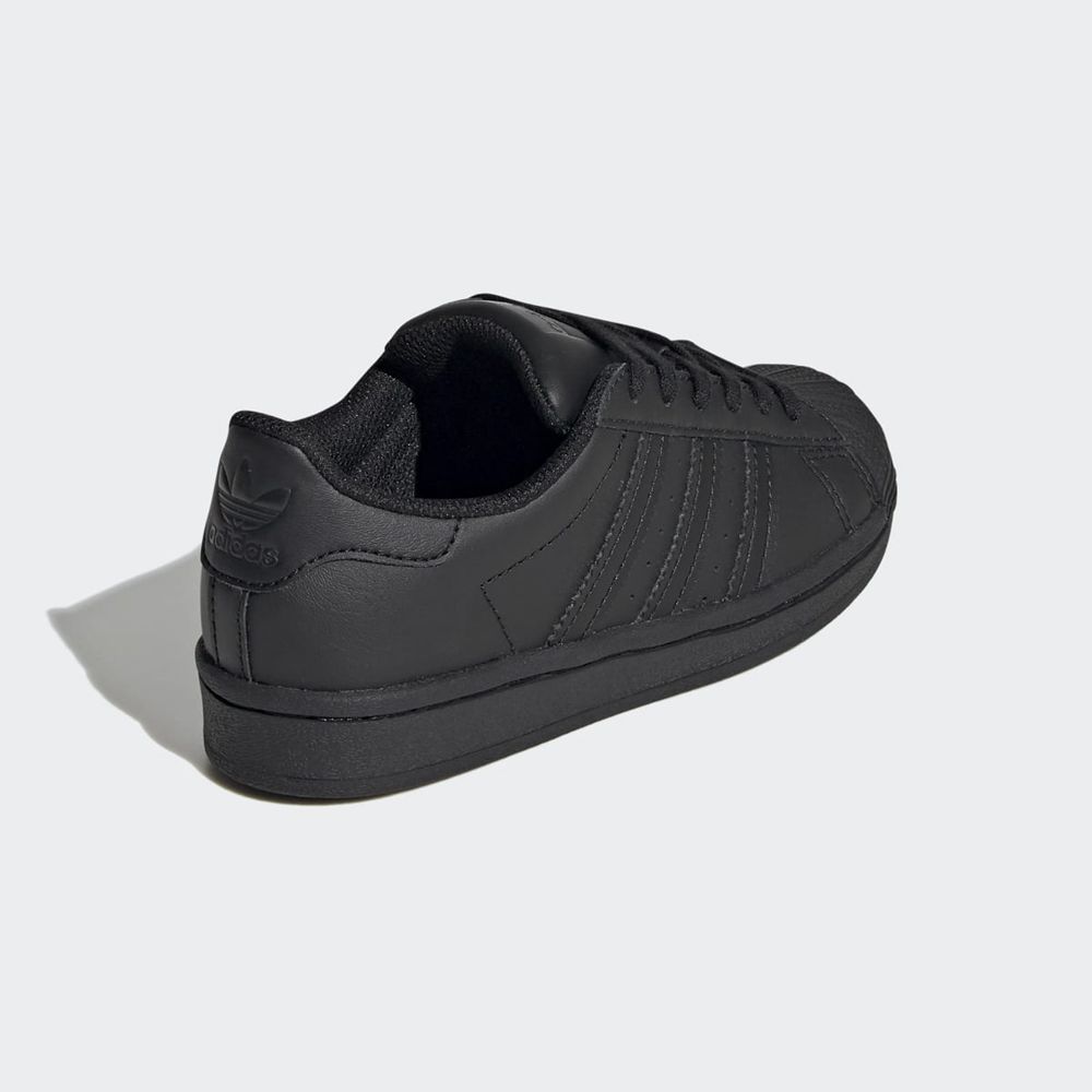 Basket Adidas Superstar Noir Enfant | BNF-64352240