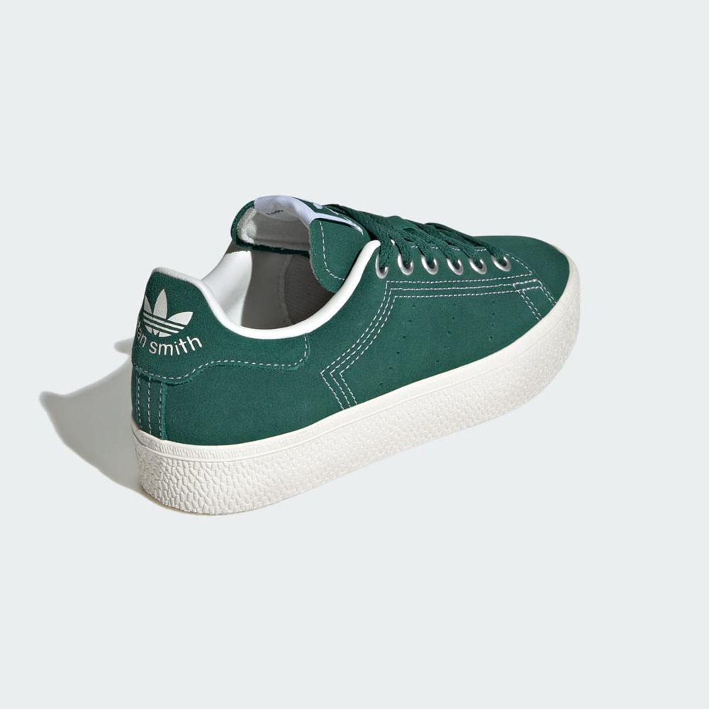 Basket Adidas Stan Smith CS Vert Blanche Enfant | MQJ-85513074