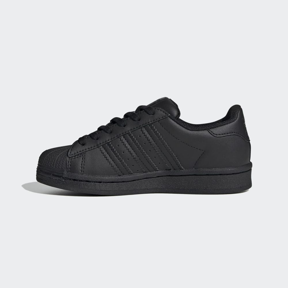 Basket Adidas Superstar Noir Enfant | BNF-64352240