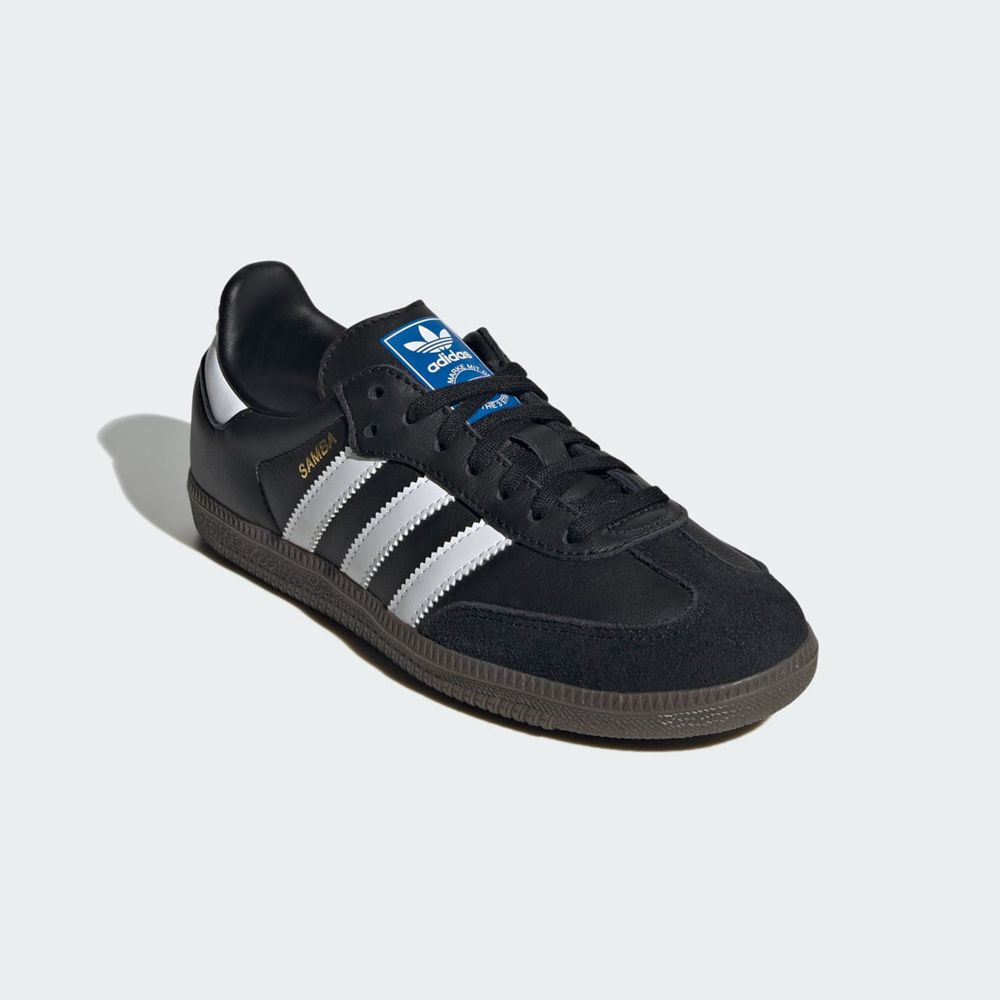 Basket Adidas Samba OG Noir Blanche Enfant | KJB-25986779