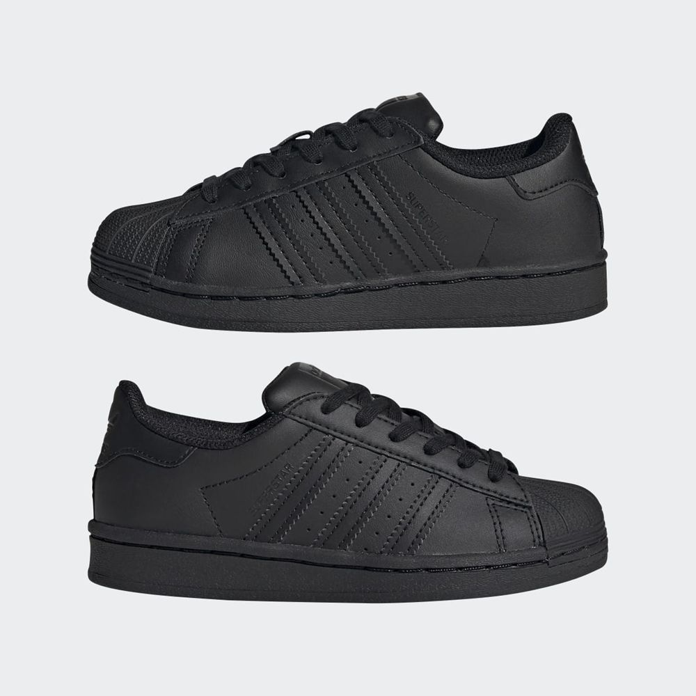 Basket Adidas Superstar Noir Enfant | BNF-64352240