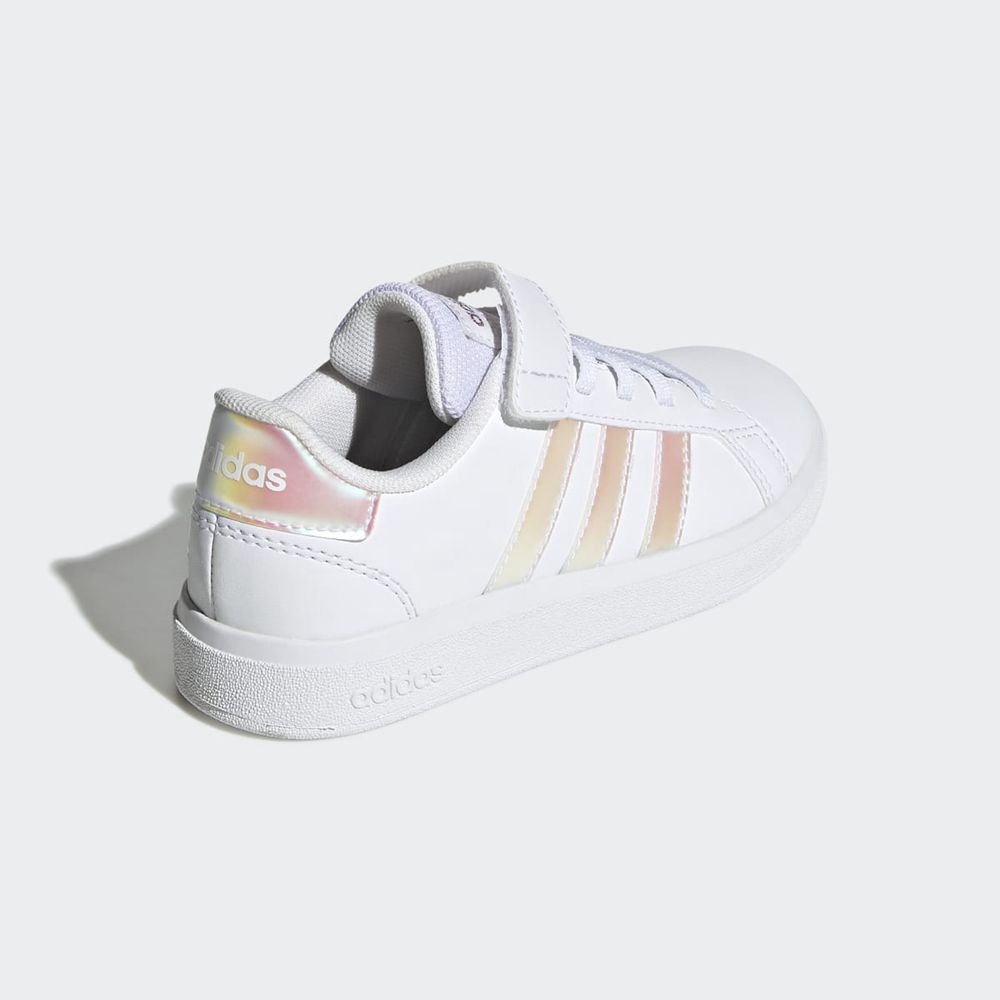 Basket Adidas Grand Court 2.0 Blanche Enfant | YLW-90215150