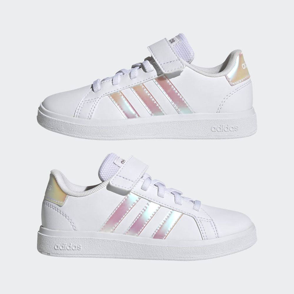 Basket Adidas Grand Court 2.0 Blanche Enfant | YLW-90215150