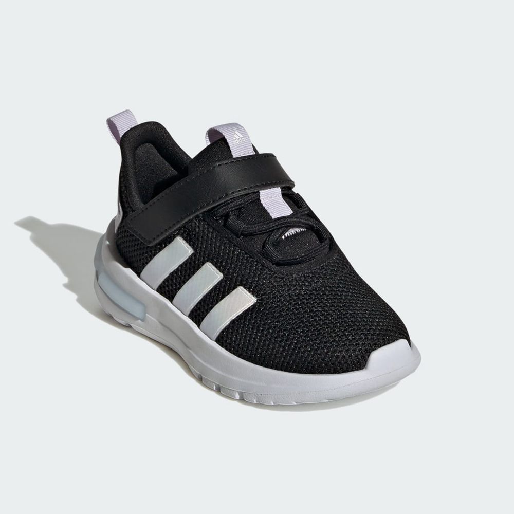 Basket Adidas Racer TR 23 Noir Blanche Bleu Enfant | APJ-59362995