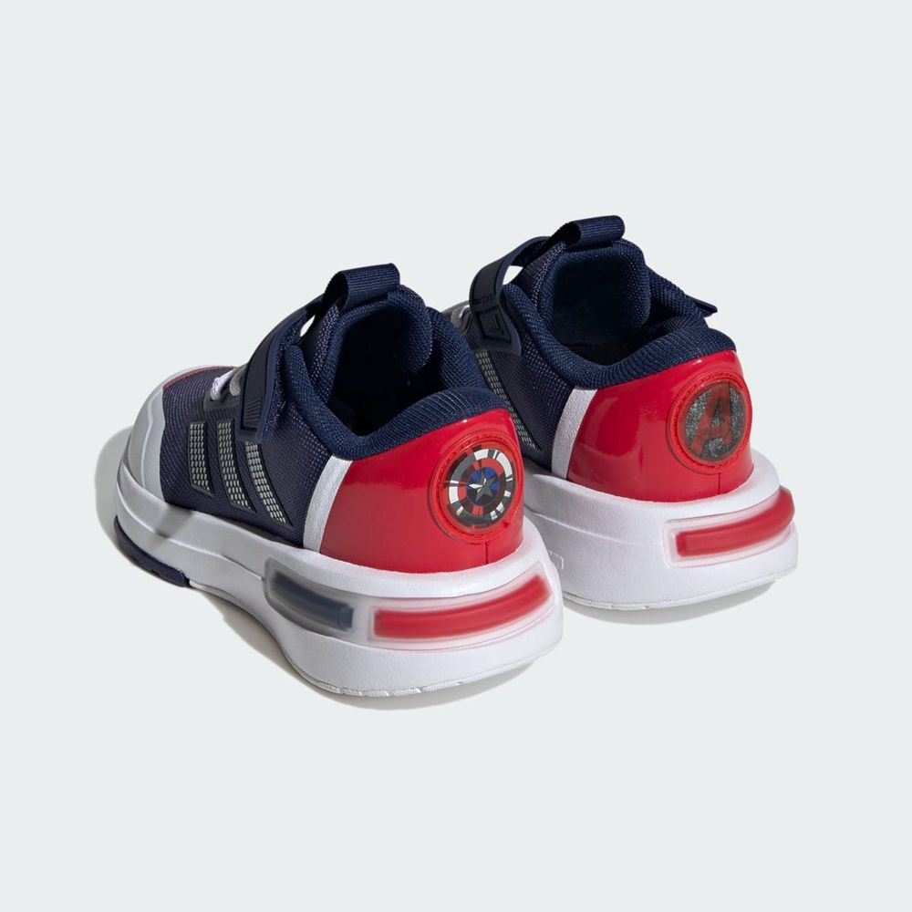 Basket Adidas Marvel's Captain America Racer Bleu Blanche Argent Enfant | VLU-57162767