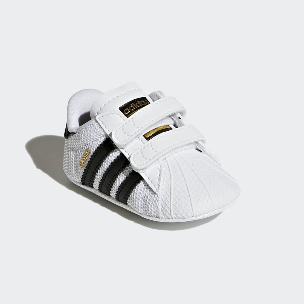 Basket Adidas Superstar Blanche Noir Enfant | FYC-12788781