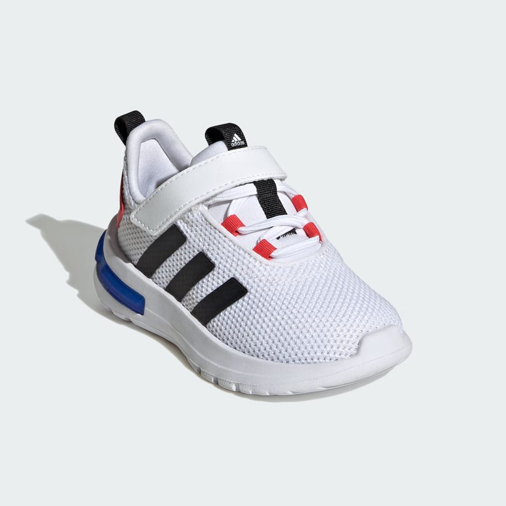 Basket Adidas Racer TR23 Blanche Noir Rouge Enfant | TNR-55706328