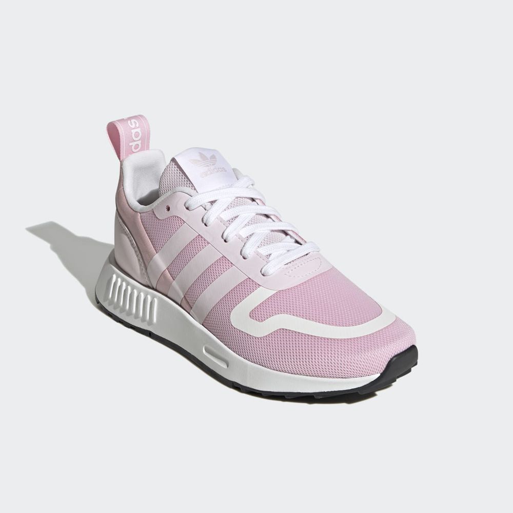 Basket Adidas Multix Rose Blanche Enfant | CIZ-19174267