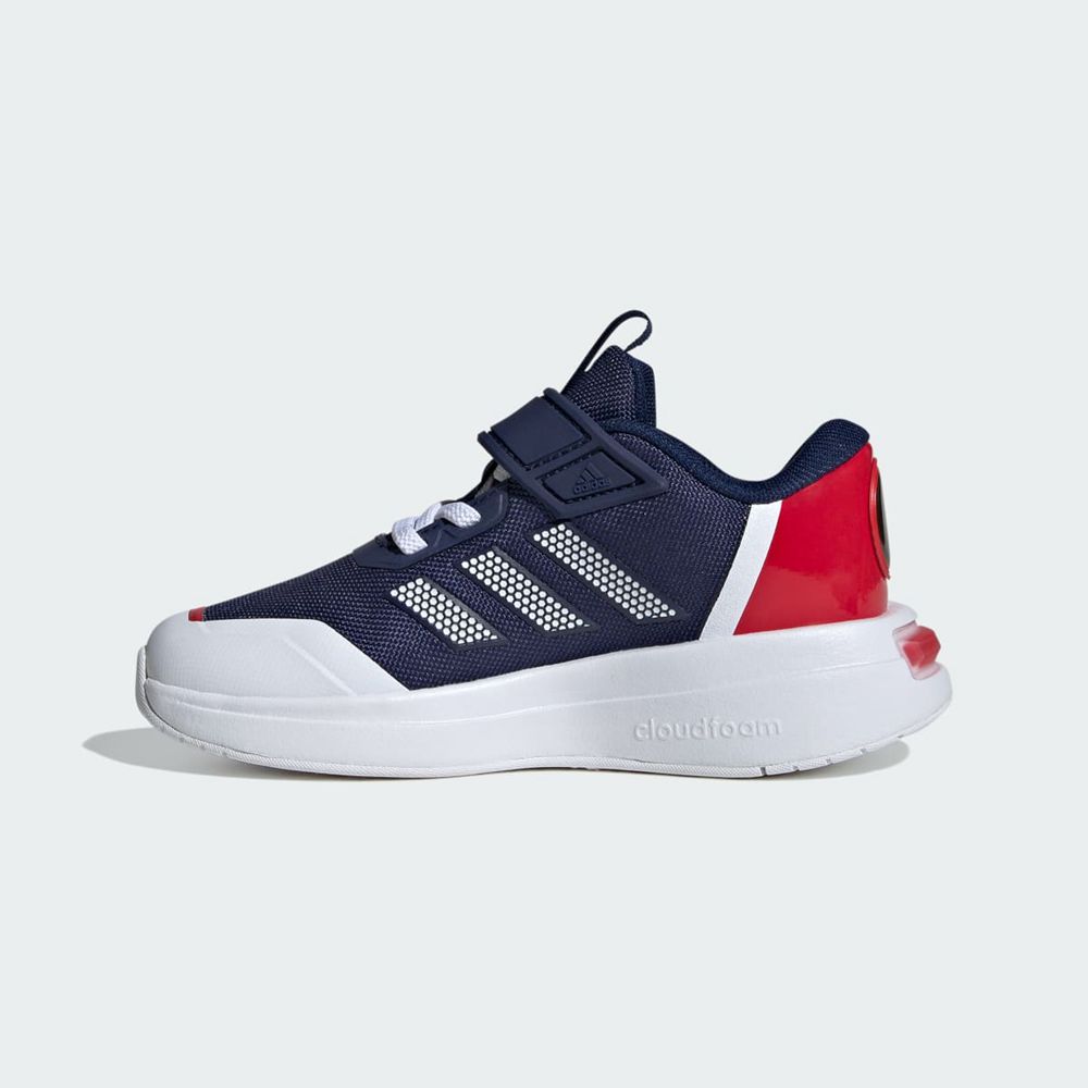 Basket Adidas Marvel's Captain America Racer Bleu Blanche Argent Enfant | VLU-57162767