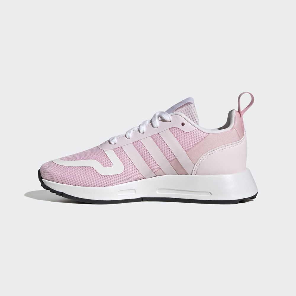 Basket Adidas Multix Rose Blanche Enfant | CIZ-19174267