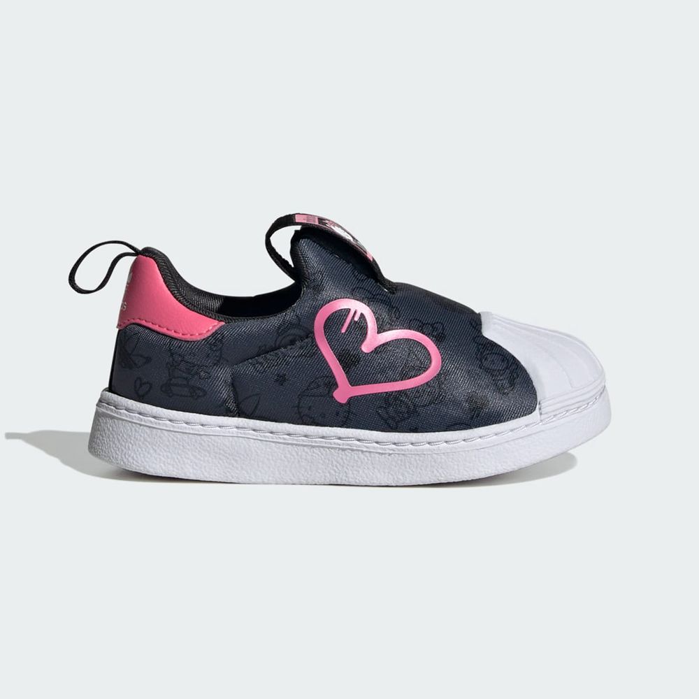 Basket Adidas Adidas Originals x Hello Kitty & Friends Superstar 360 Grise Noir Rose Enfant | UNF-79436448