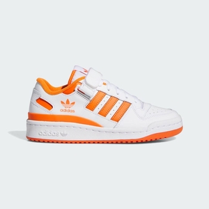 Basket Adidas Forum Low Blanche Orange Enfant | TEO-95764293