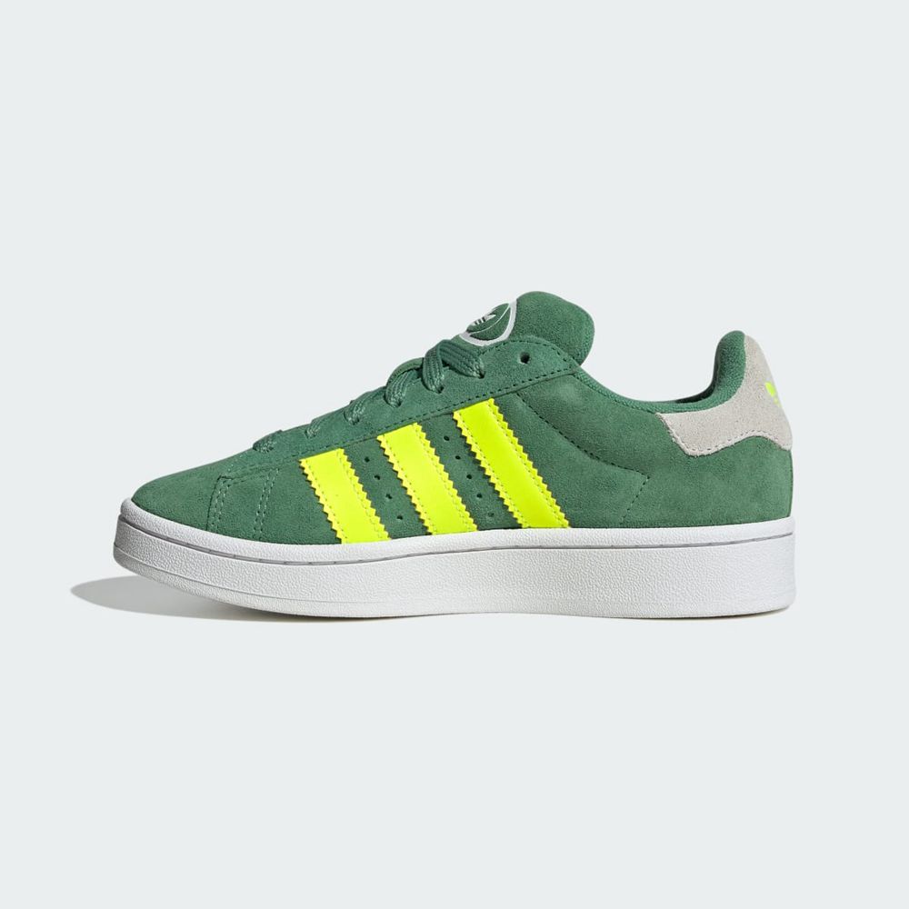 Basket Adidas Campus 00s Vert Jaune Blanche Enfant | FZJ-31290119