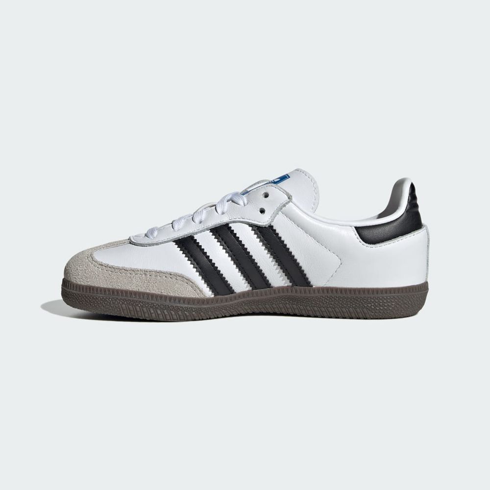 Basket Adidas Samba OG Blanche Noir Enfant | MZJ-58305070