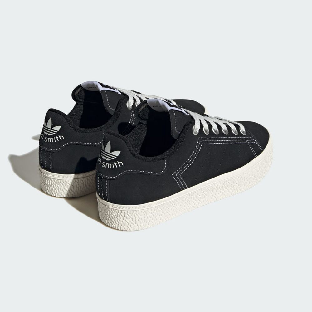 Basket Adidas Stan Smith CS Noir Blanche Enfant | KFC-23021947