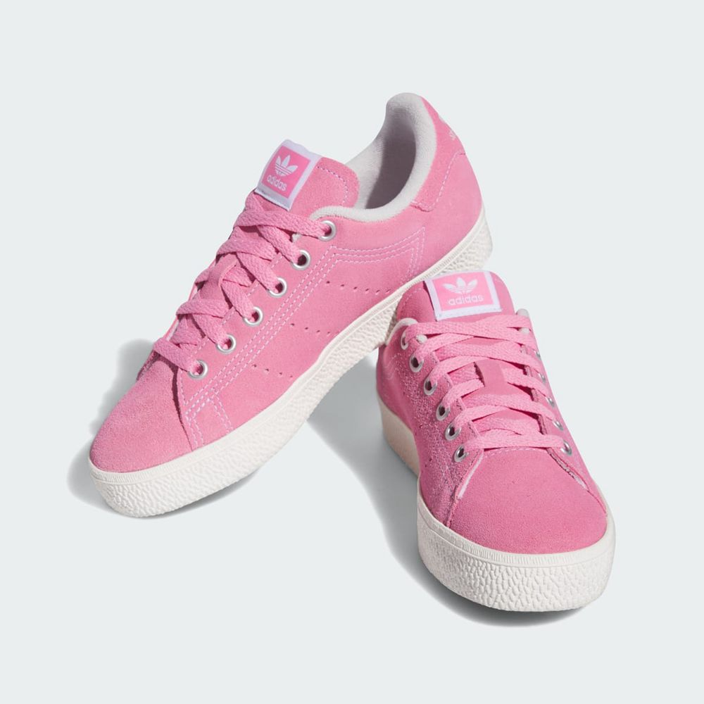 Basket Adidas Stan Smith CS Rose Blanche Enfant | KUB-10413523