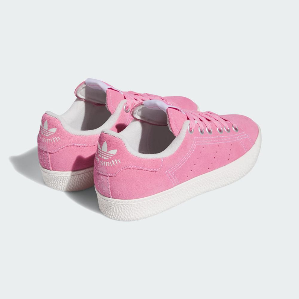 Basket Adidas Stan Smith CS Rose Blanche Enfant | KUB-10413523