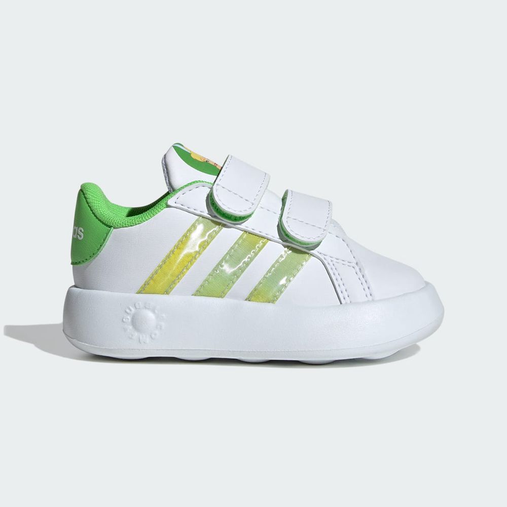 Basket Adidas Grand Court 2.0 Tink Tennis Sportswear Blanche Vert Enfant | YJJ-07814336