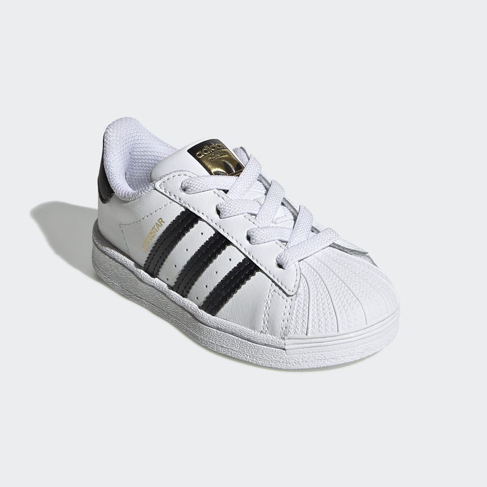 Basket Adidas Superstar Blanche Noir Enfant | BUX-30702167