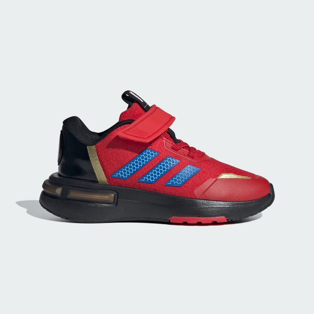 Basket Adidas Marvel's Iron Man Racer Rouge Bleu Doré Enfant | MUA-73493831