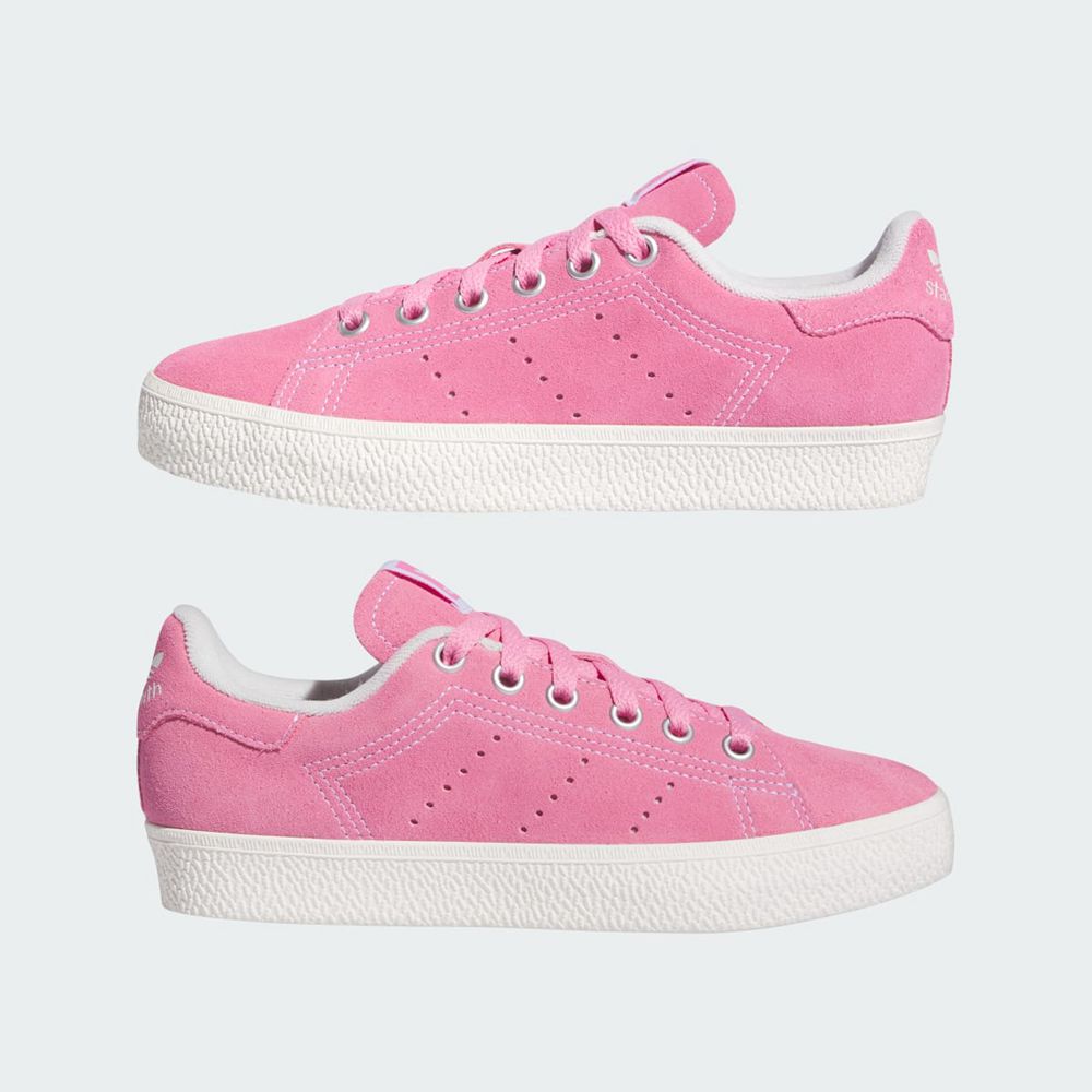 Basket Adidas Stan Smith CS Rose Blanche Enfant | KUB-10413523