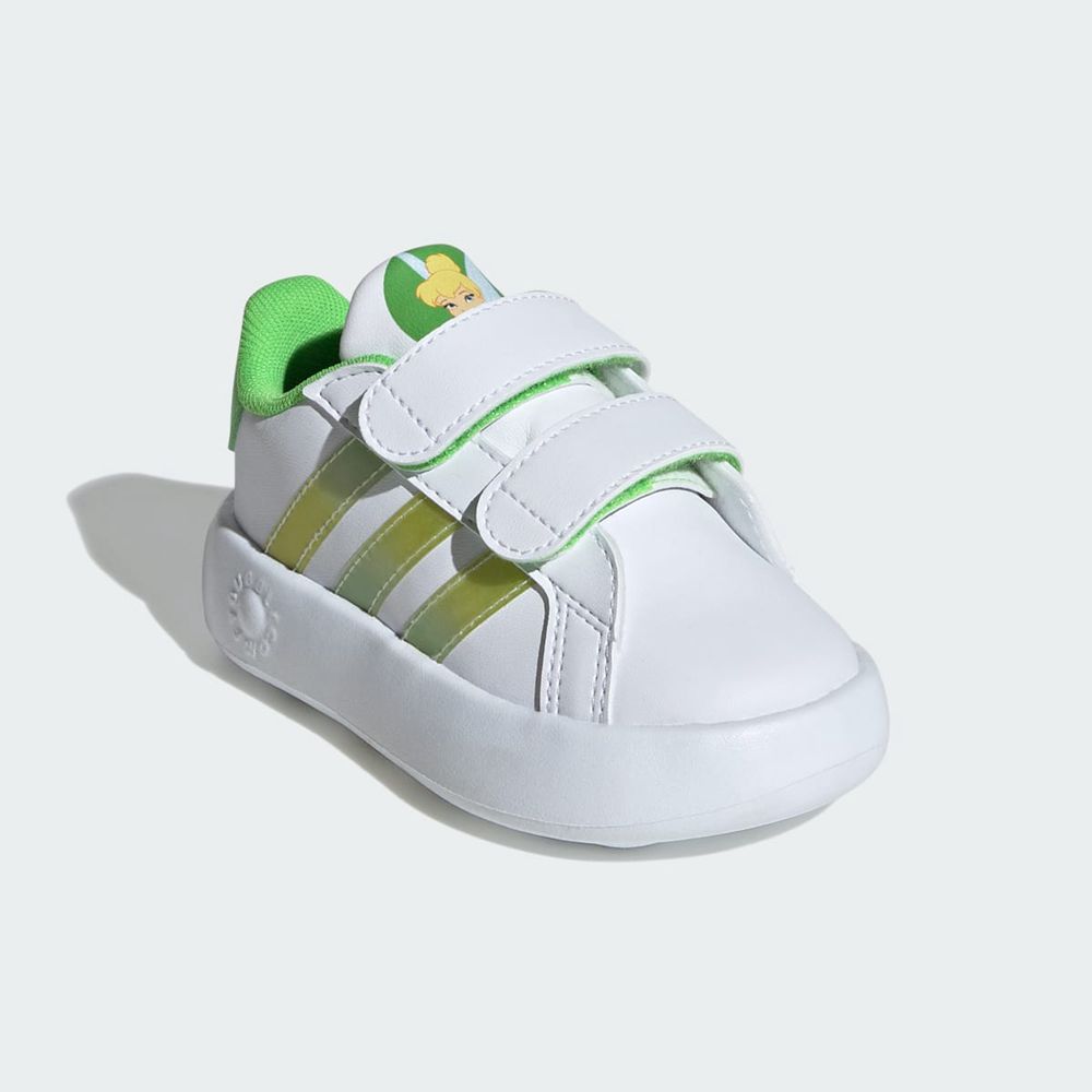 Basket Adidas Grand Court 2.0 Tink Tennis Sportswear Blanche Vert Enfant | YJJ-07814336