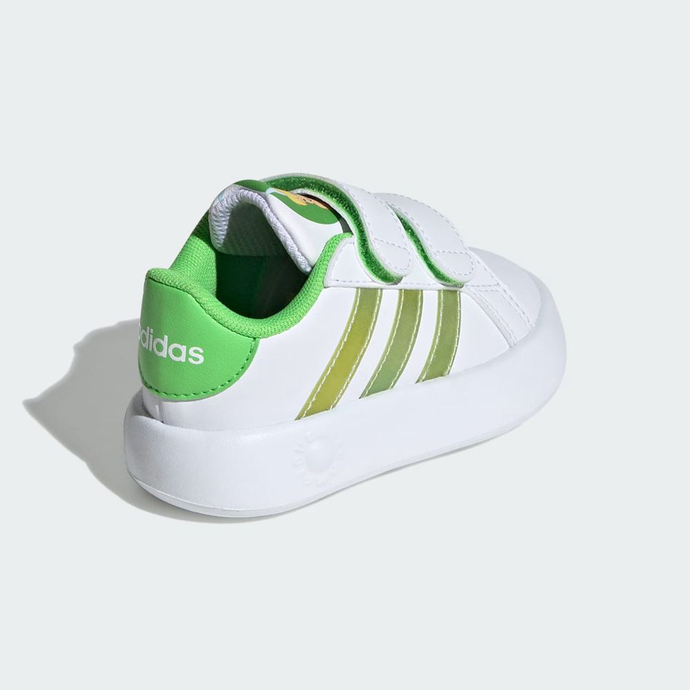 Basket Adidas Grand Court 2.0 Tink Tennis Sportswear Blanche Vert Enfant | YJJ-07814336