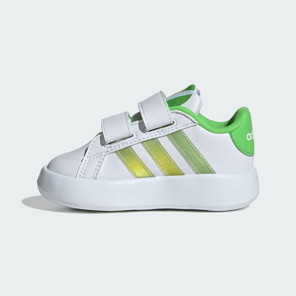 Basket Adidas Grand Court 2.0 Tink Tennis Sportswear Blanche Vert Enfant | YJJ-07814336