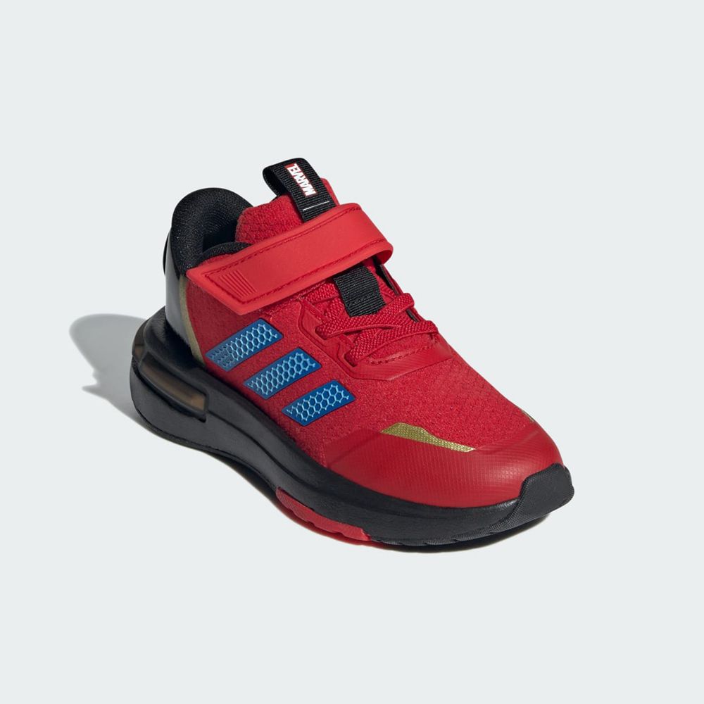 Basket Adidas Marvel's Iron Man Racer Rouge Bleu Doré Enfant | MUA-73493831