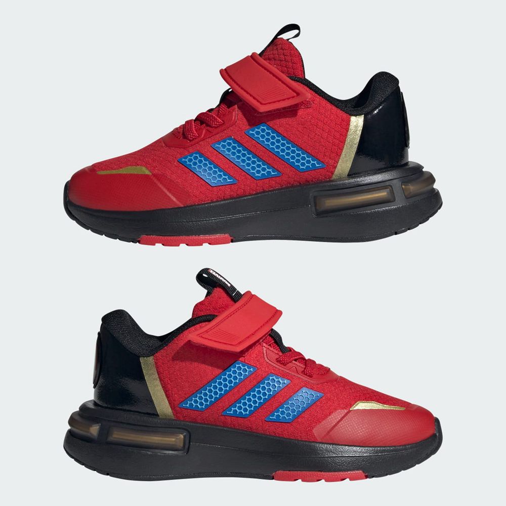 Basket Adidas Marvel's Iron Man Racer Rouge Bleu Doré Enfant | MUA-73493831