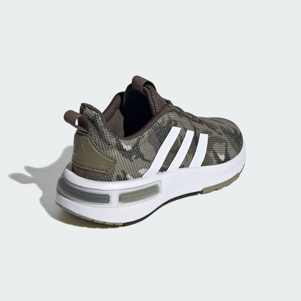 Basket Adidas Racer TR23 Vert Olive Blanche Enfant | MOW-22831278