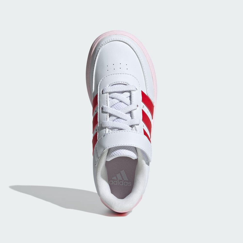 Basket Adidas Breaknet 2.0 Blanche Rouge Rose Enfant | KPQ-55221390