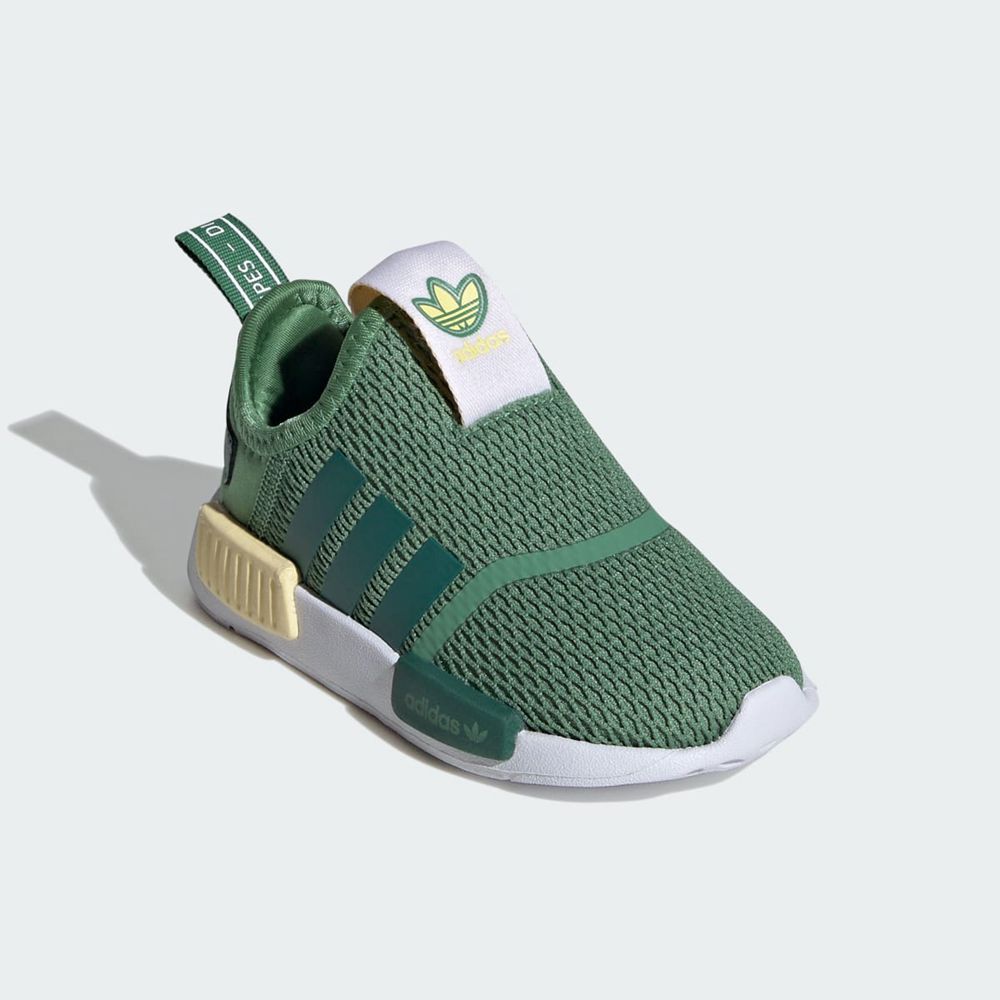 Basket Adidas NMD 360 Vert Jaune Enfant | UDF-17787539