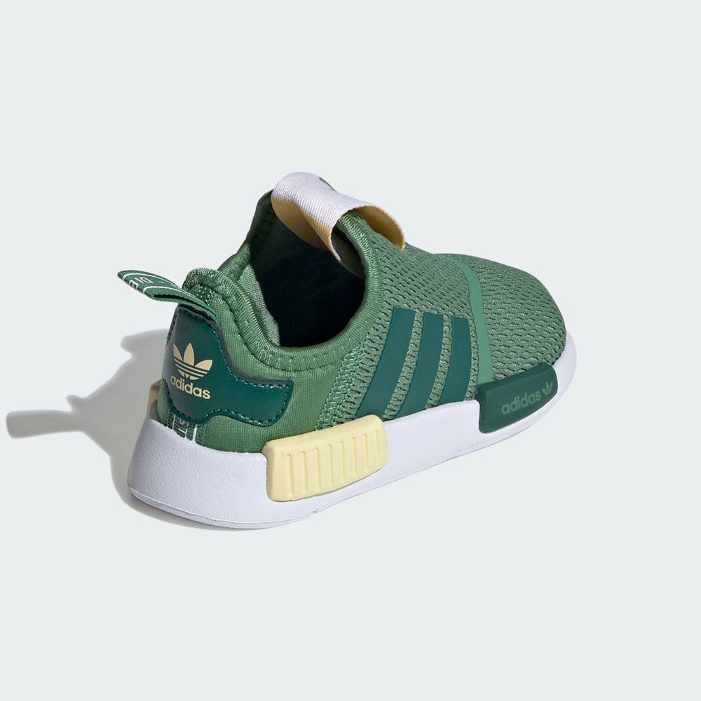 Basket Adidas NMD 360 Vert Jaune Enfant | UDF-17787539