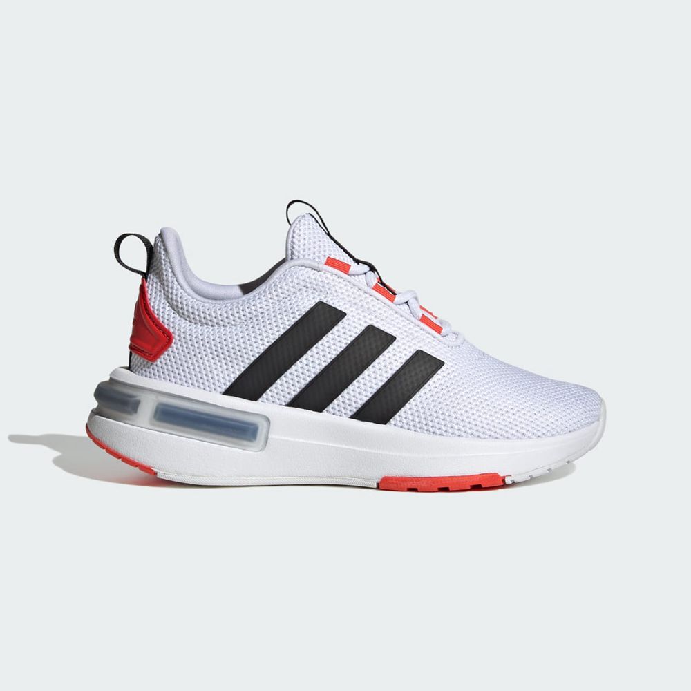 Basket Adidas Racer TR23 Blanche Noir Rouge Enfant | QLI-31864094