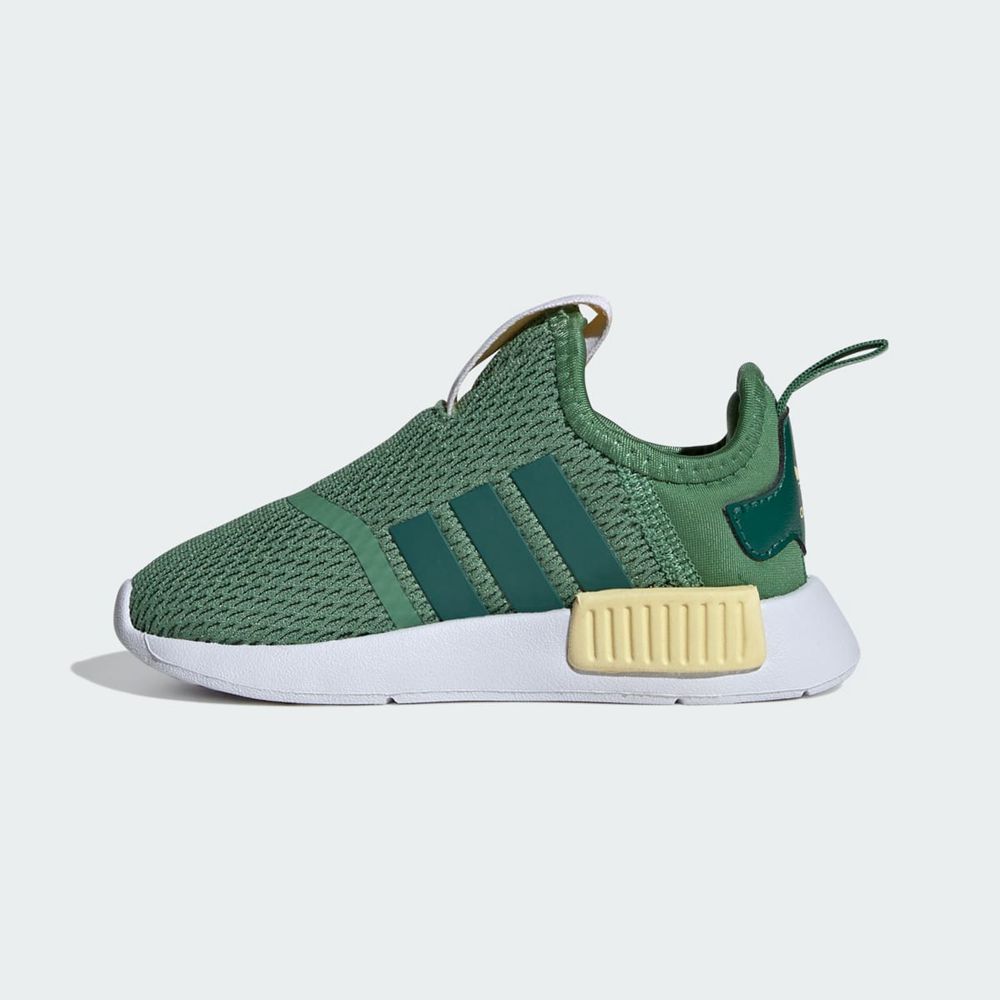 Basket Adidas NMD 360 Vert Jaune Enfant | UDF-17787539