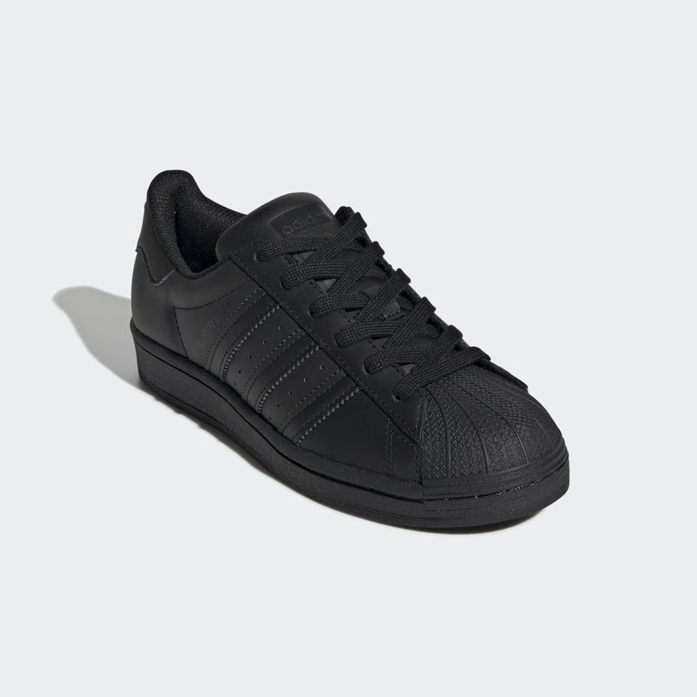 Basket Adidas Superstar Noir Enfant | FWB-94109312