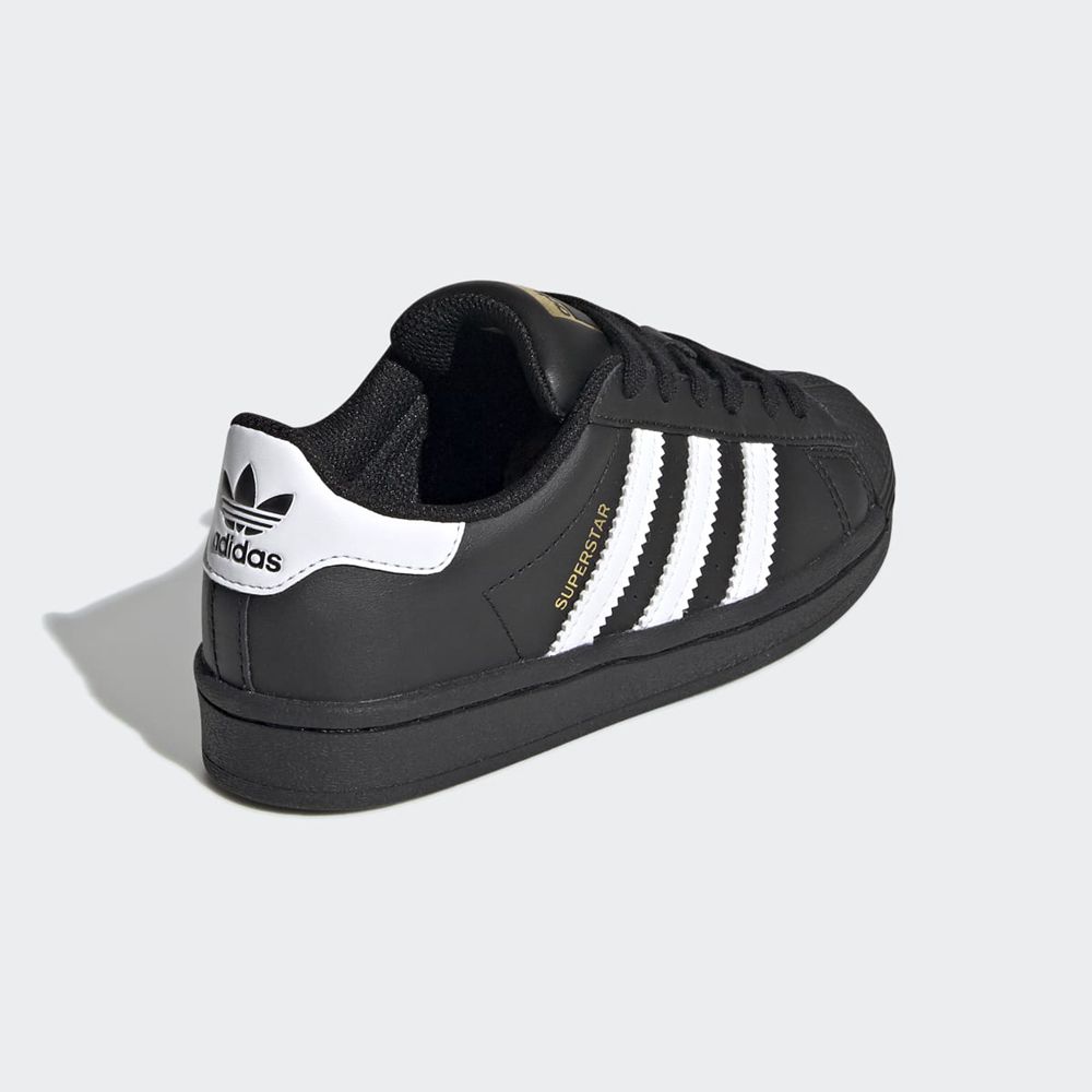 Basket Adidas Superstar Noir Blanche Enfant | XXL-03651439