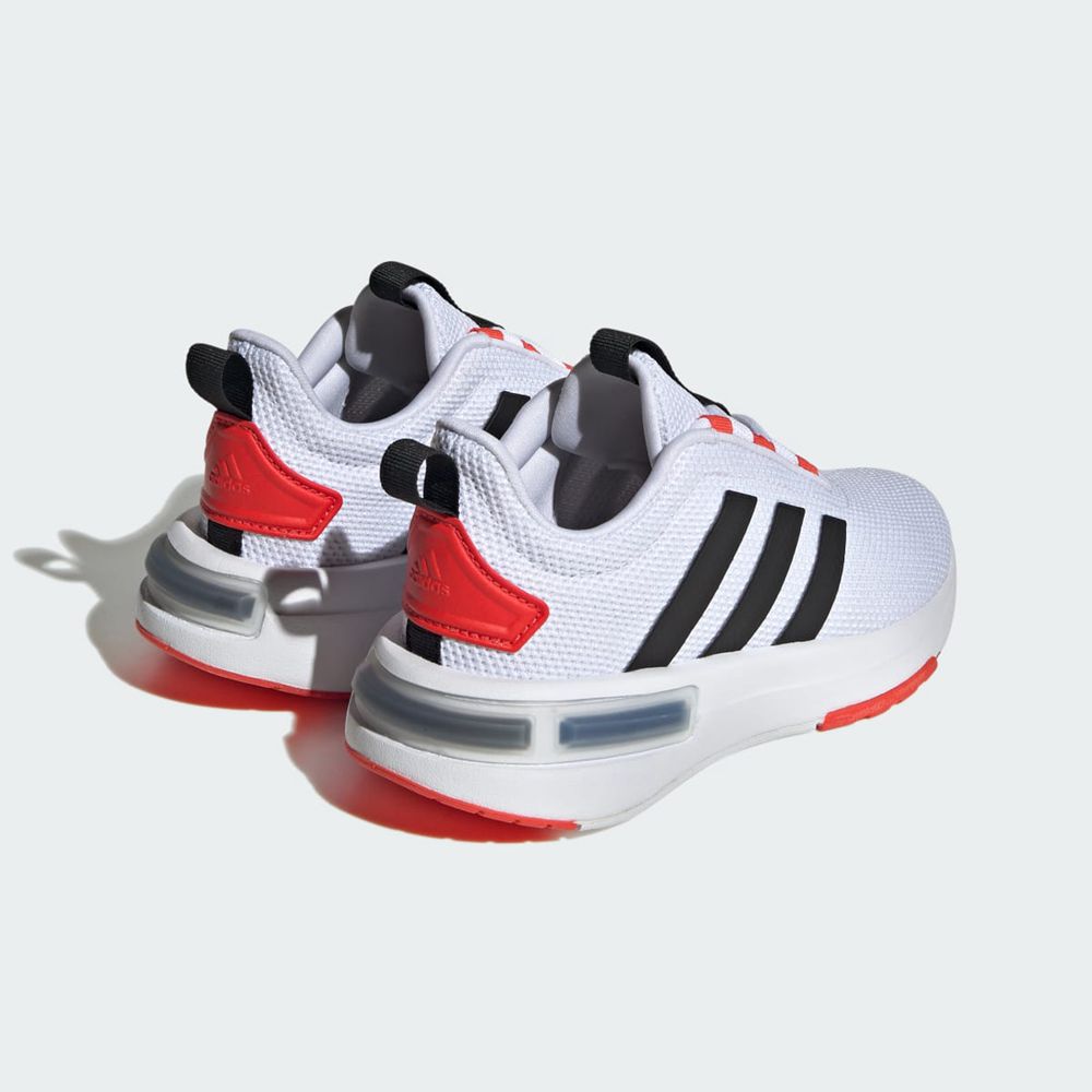 Basket Adidas Racer TR23 Blanche Noir Rouge Enfant | QLI-31864094