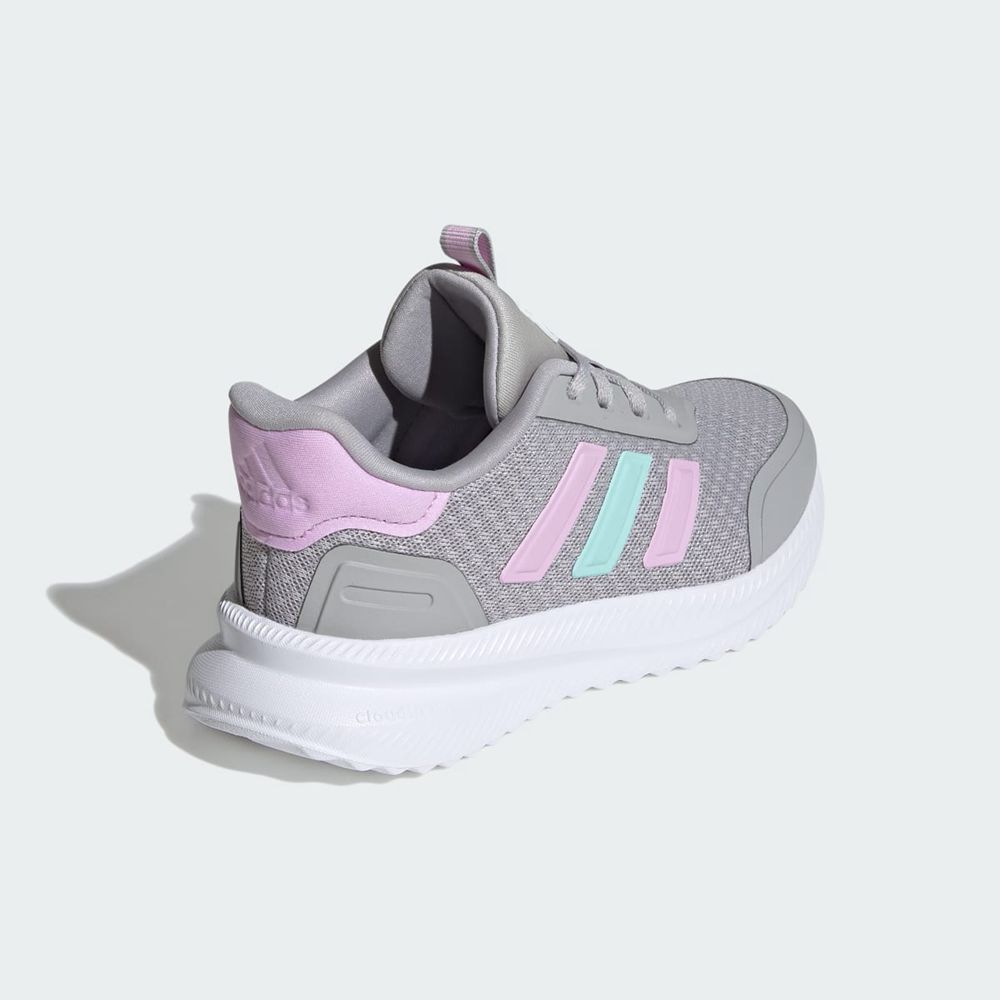 Basket Adidas X_PLRPATH Grise Violette Turquoise Enfant | HEQ-41349154